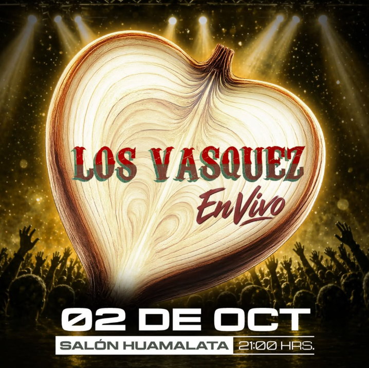 Afiche de Los Vásquez en vivo · Ovalle