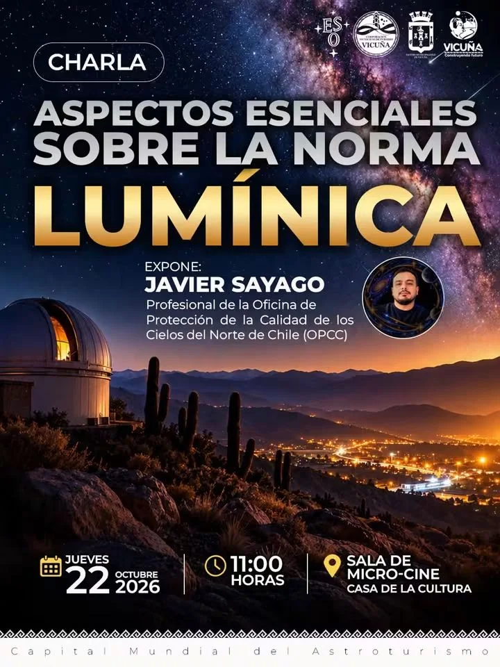 Afiche de Aspectos esenciales sobre la norma lumínica