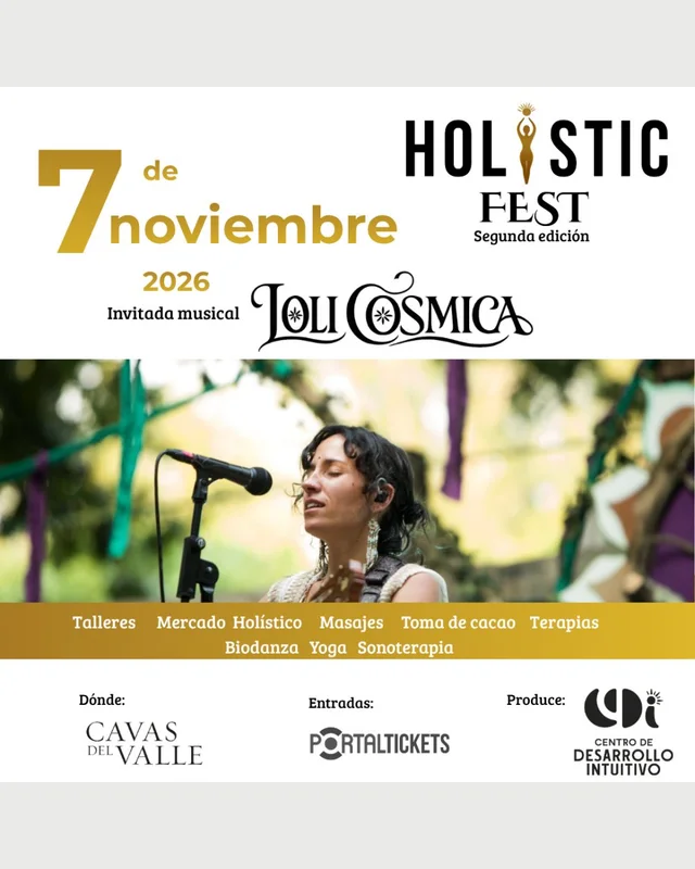 Afiche: Holistic Fest 2026