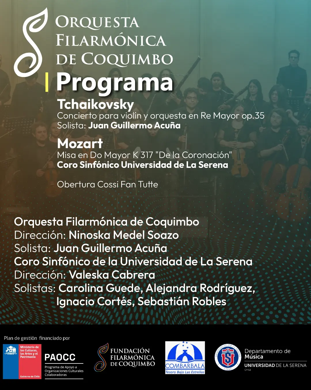 Orquesta Filarmónica de Coquimbo · concierto en Combarbalá