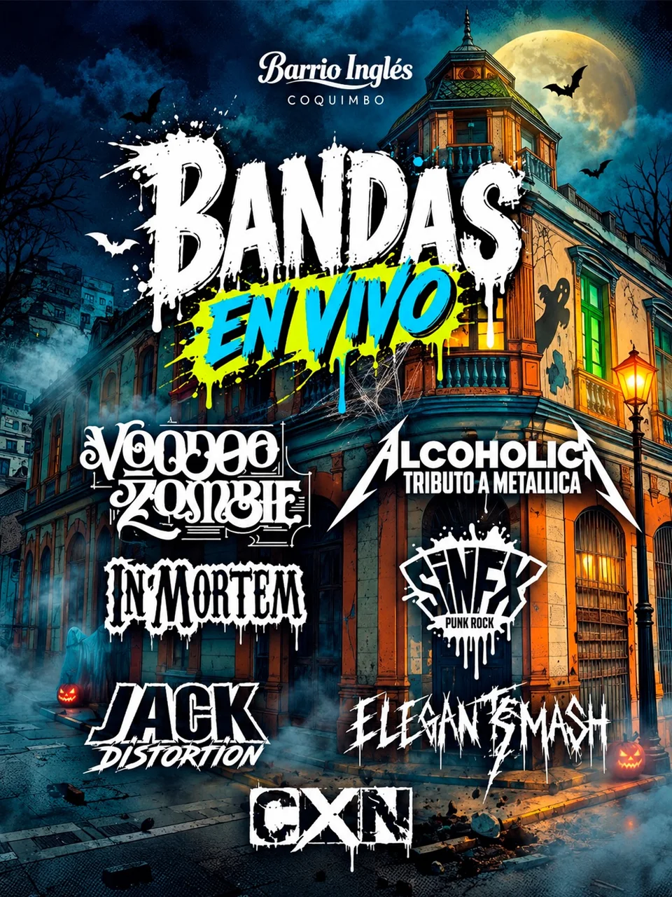 Rock in Barrio · Halloween en el Barrio Inglés