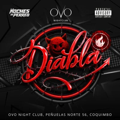 Afiche de Fiesta Diabla · OVO · edición 4