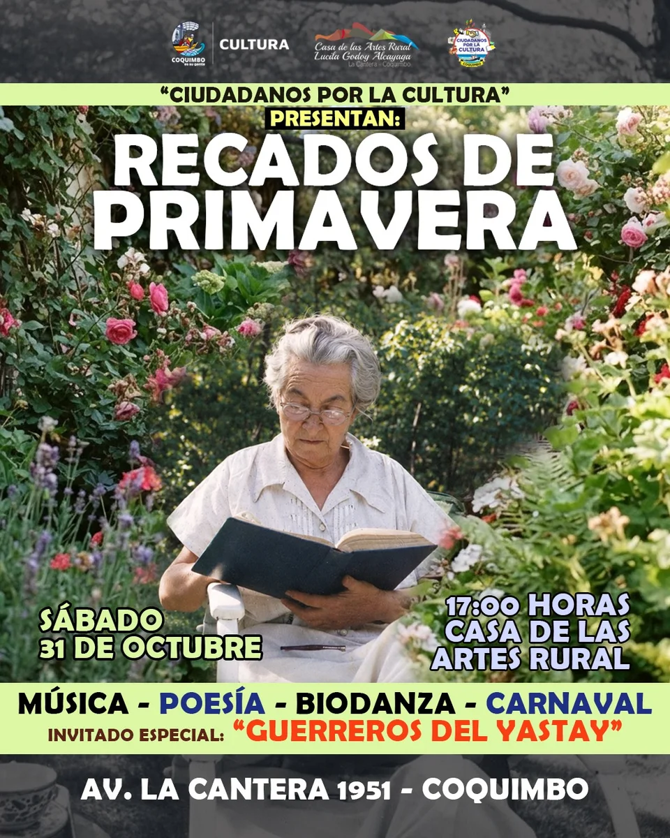 Afiche de Recados de Primavera