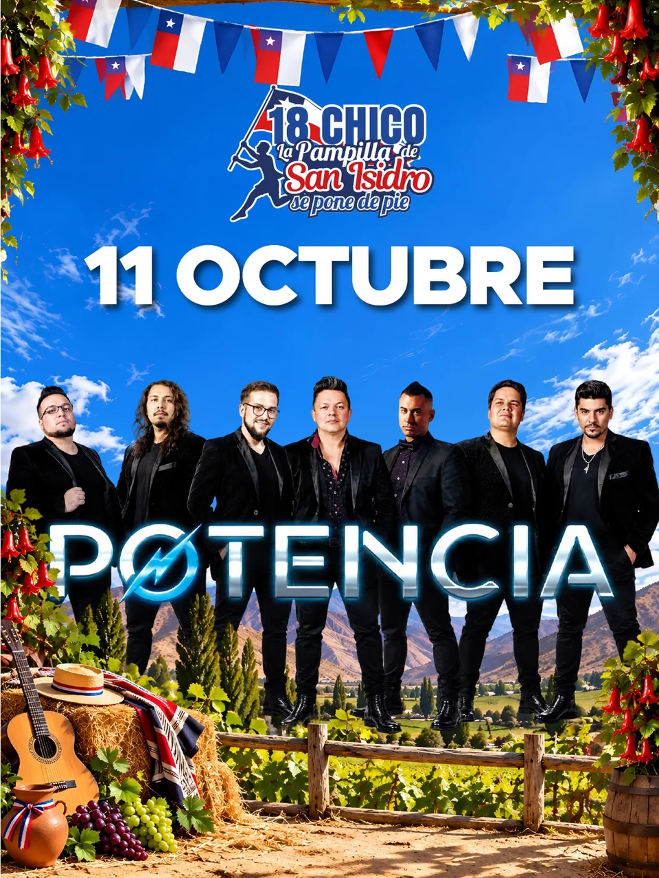 Afiche de Potencia · 18 Chico de Vicuña