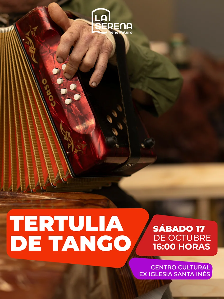 Afiche de Tertulia de Tango