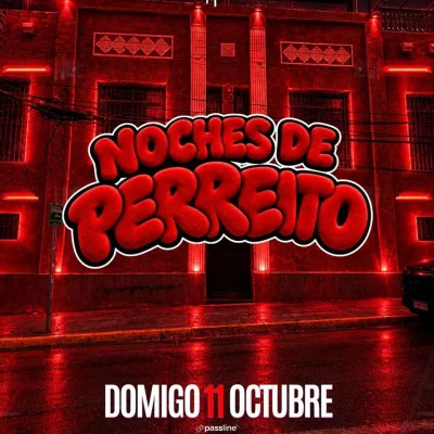 Afiche de Noches de Perreito · Blue Moon