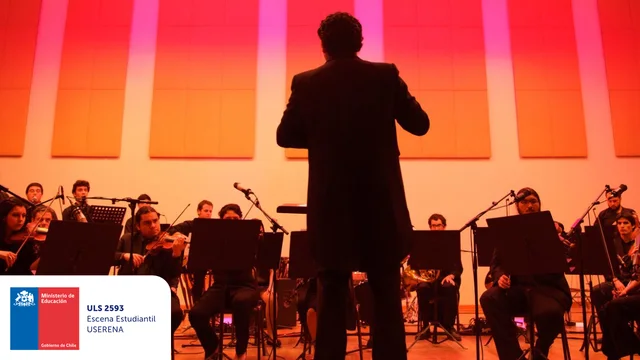 Afiche: Orquesta Universitaria La Serena · 15 años de formación musical