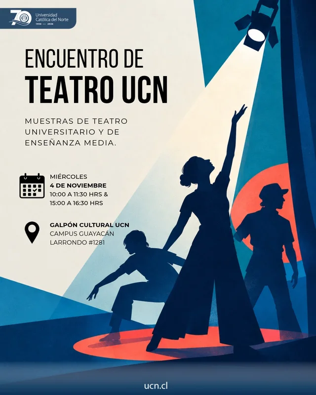 Afiche: Encuentro Teatro UCN 2026