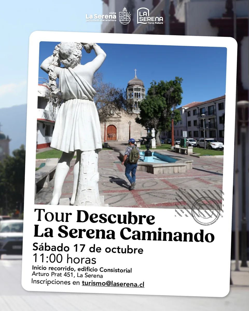 Afiche de Descubre La Serena caminando