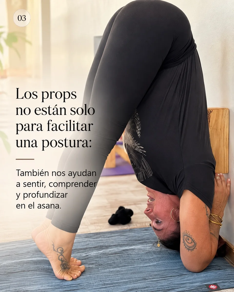 Laboratorio de Asanas con Props · comprender y profundizar en el asana