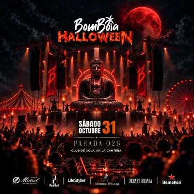 Afiche: BomBoia Halloween 2026