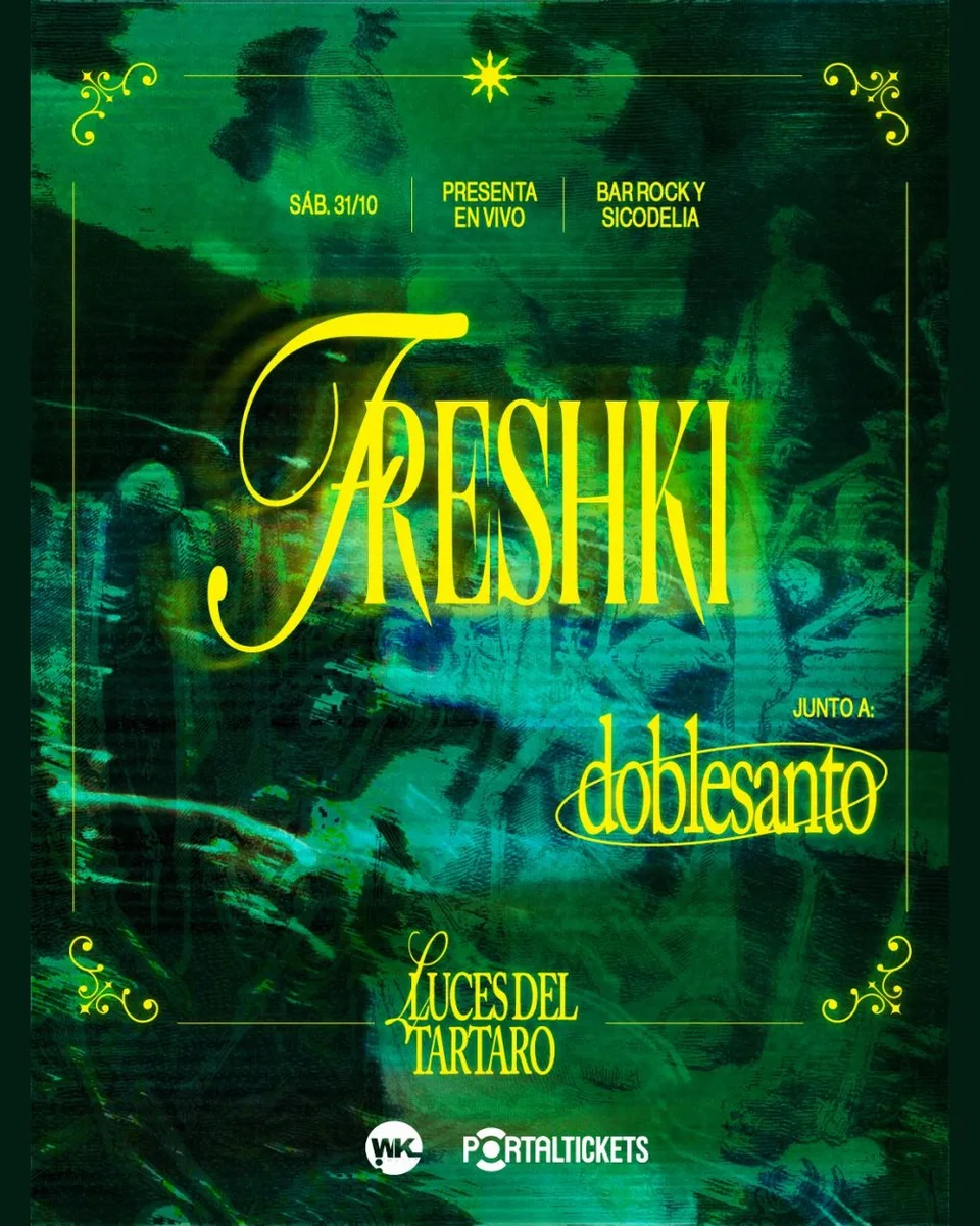 Afiche de Freshki · Luces del Tártaro