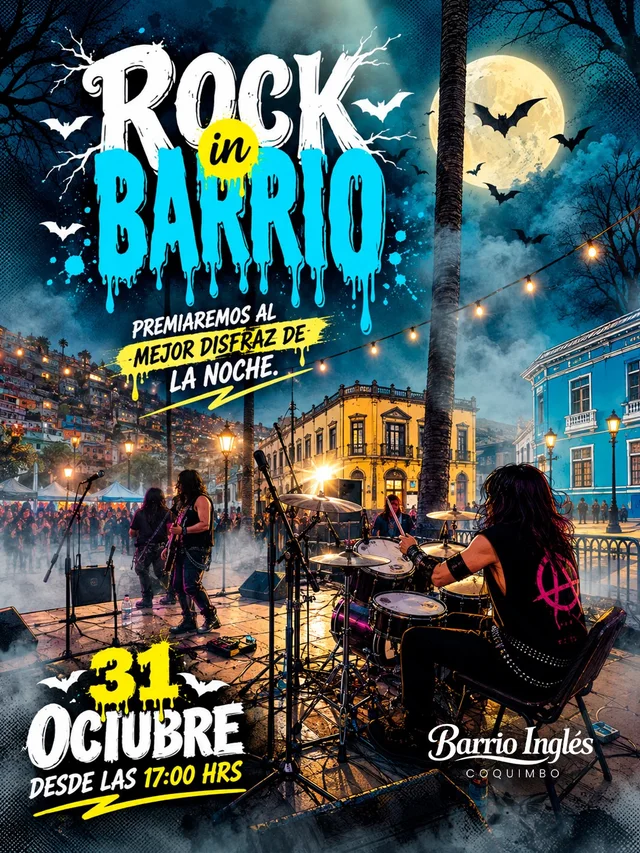 Rock in Barrio · Halloween en el Barrio Inglés