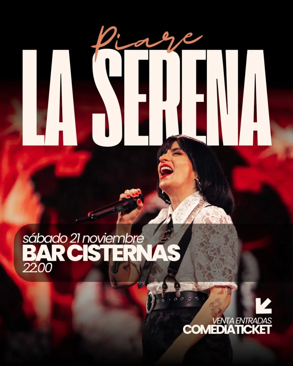 Afiche de Piare con P en Cisternas 2039