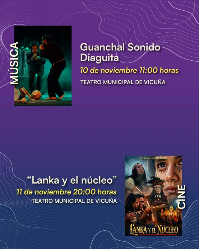 Afiche: Guanchal · Sonido Diaguita