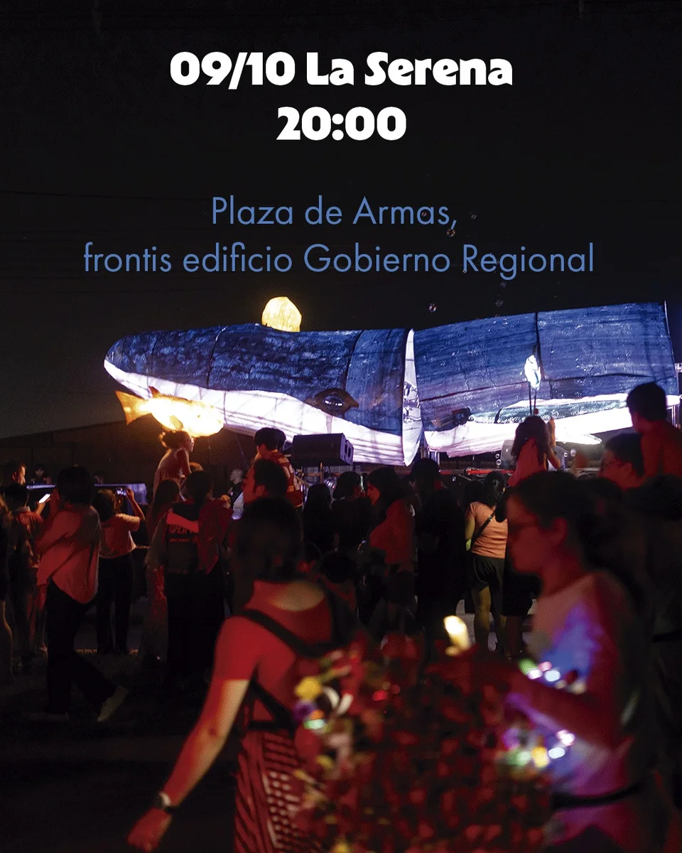 Afiche de Océano · Los peces inundan La Serena