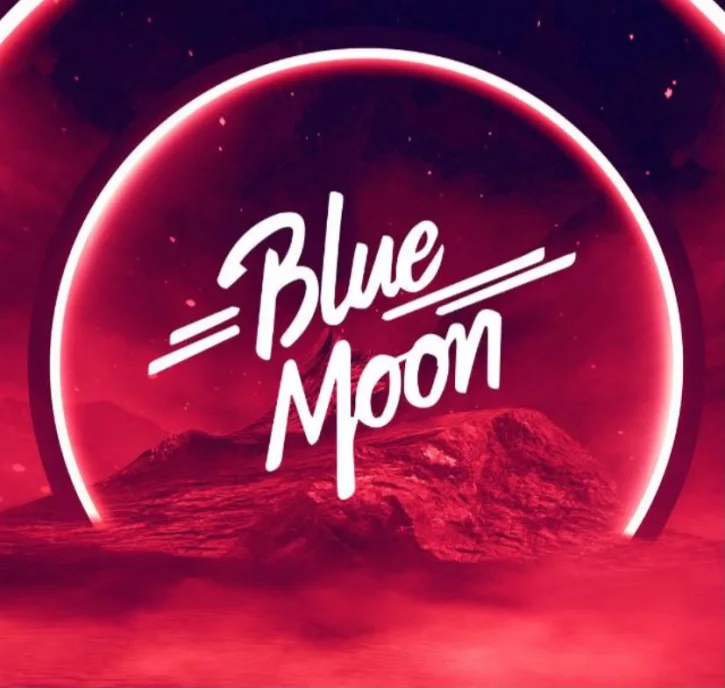 Afiche de Aniversario Blue Moon