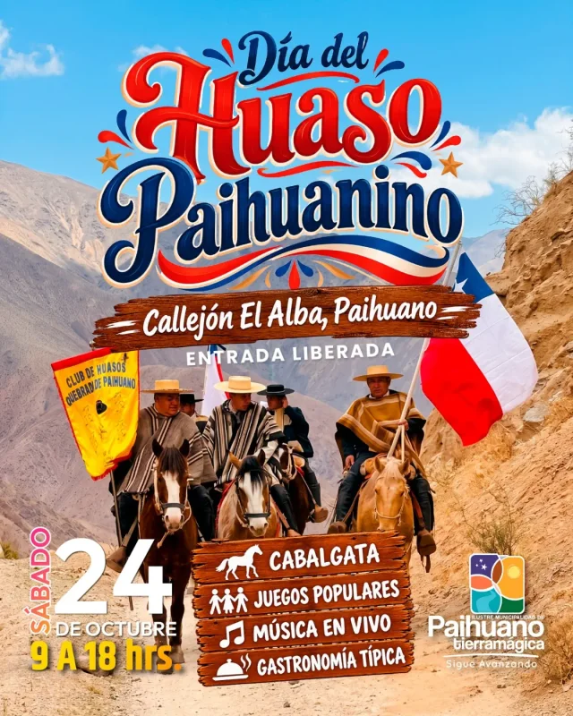 Afiche: Día del Huaso Paihuanino