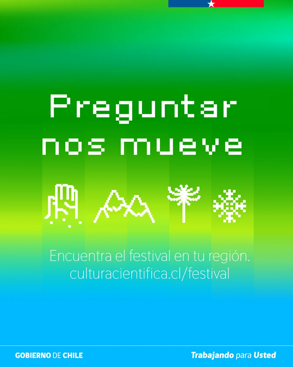 Gráfica complementaria del Festival de Ciencia y Tecnología 2026: Preguntar nos mueve.