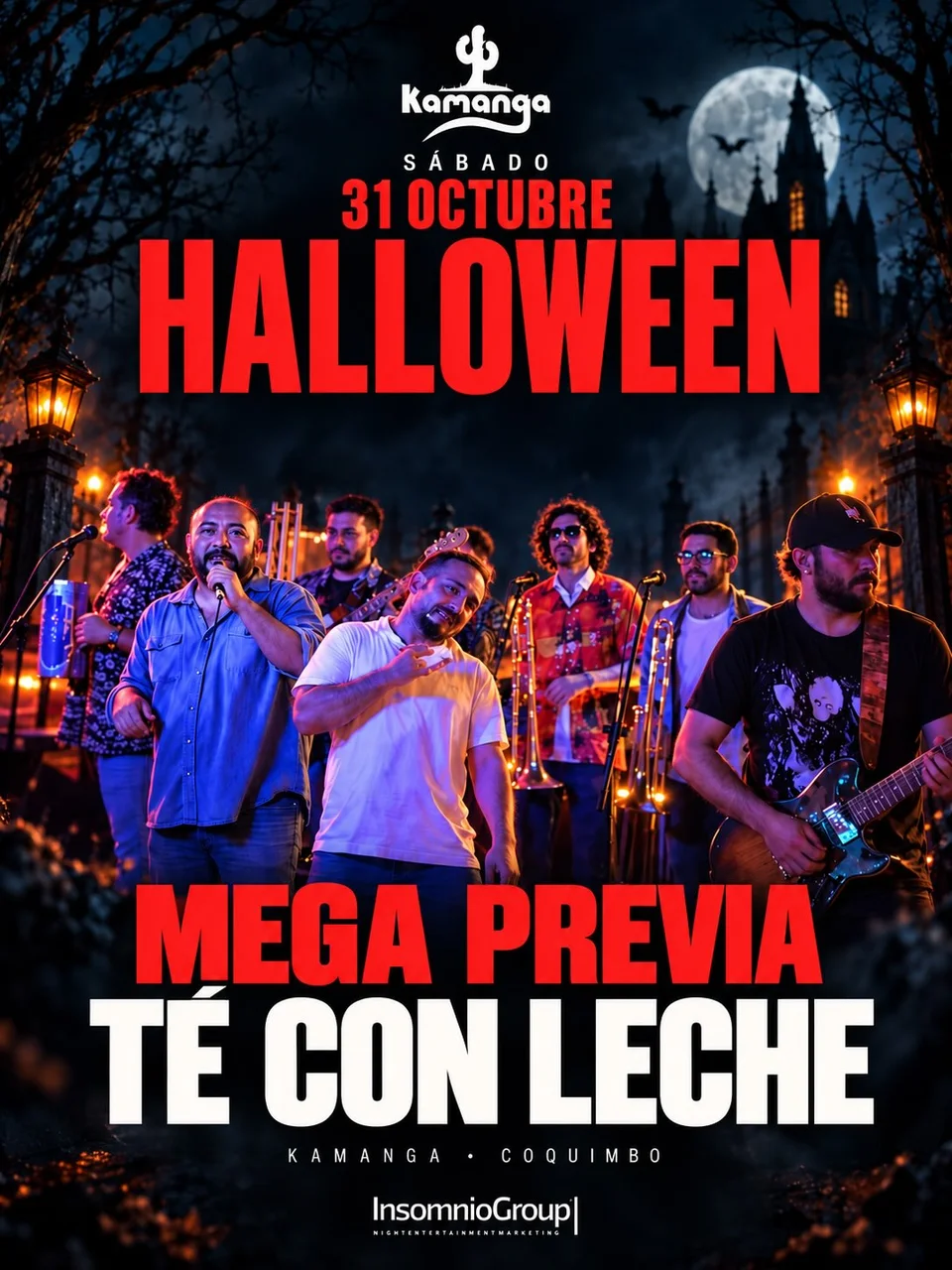 Halloween en Kamanga · DJ Black y Té con Leche