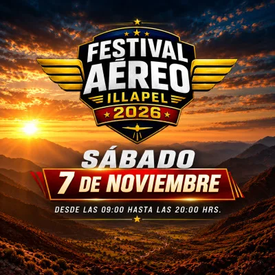 Afiche de Festival Aéreo de Illapel 2026