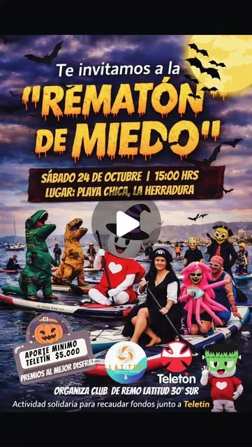 Afiche de Rematón · jornada solidaria en La Herradura