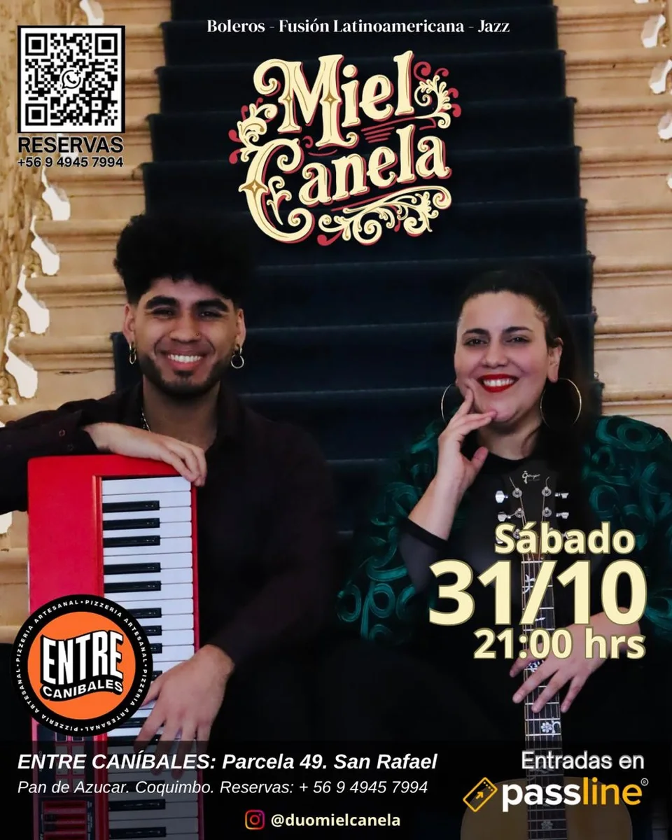 Afiche de Miel Canela en Entre Caníbales
