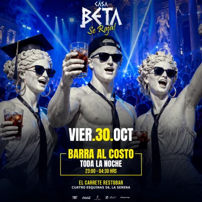 Afiche de Casa Beta · El Carrete Restobar