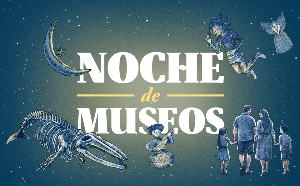 Afiche de Noche de Museos · Museo del Limarí