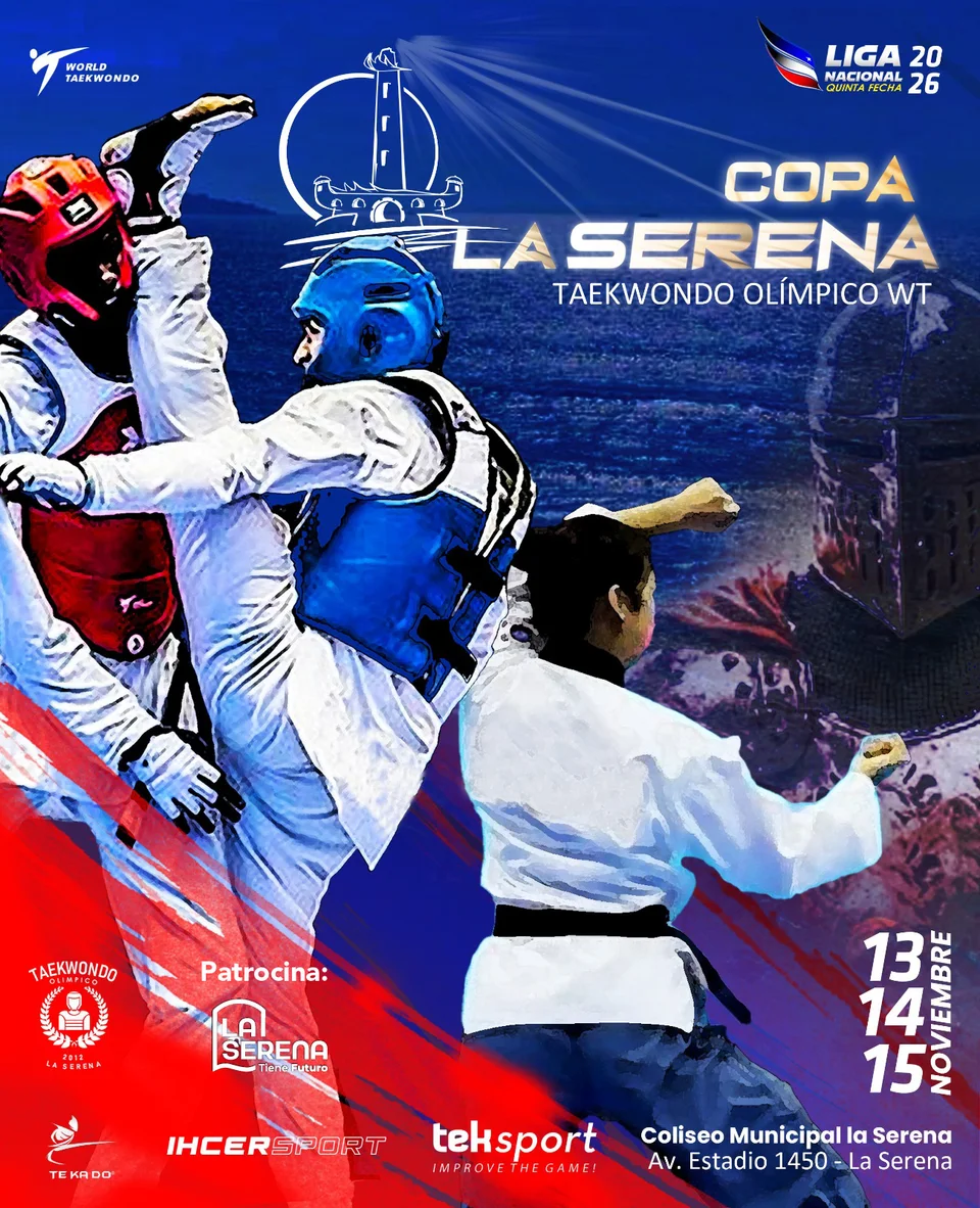 Afiche de Copa La Serena · Taekwondo Olímpico WT