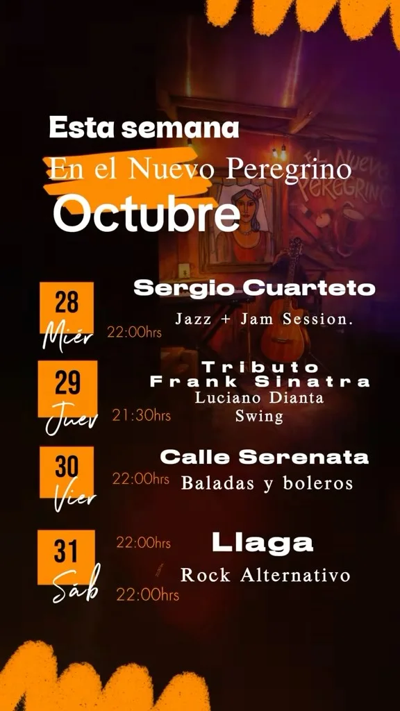 Afiche: Tributo a Frank Sinatra · Luciano Dianta Swing