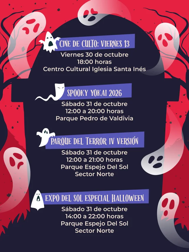 Afiche: Parque del Terror · IV versión