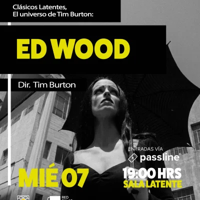 Afiche de Clásicos Latentes · Ed Wood