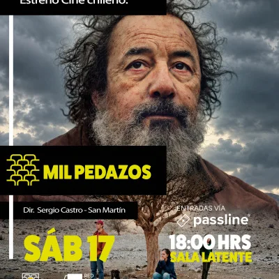 Afiche de Mil Pedazos · nueva función en Sala Latente