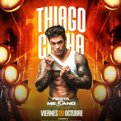 Afiche de Fiesta Mekano · Thiago Cunha