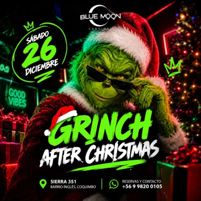 Afiche de Grinch After Christmas · Blue Moon