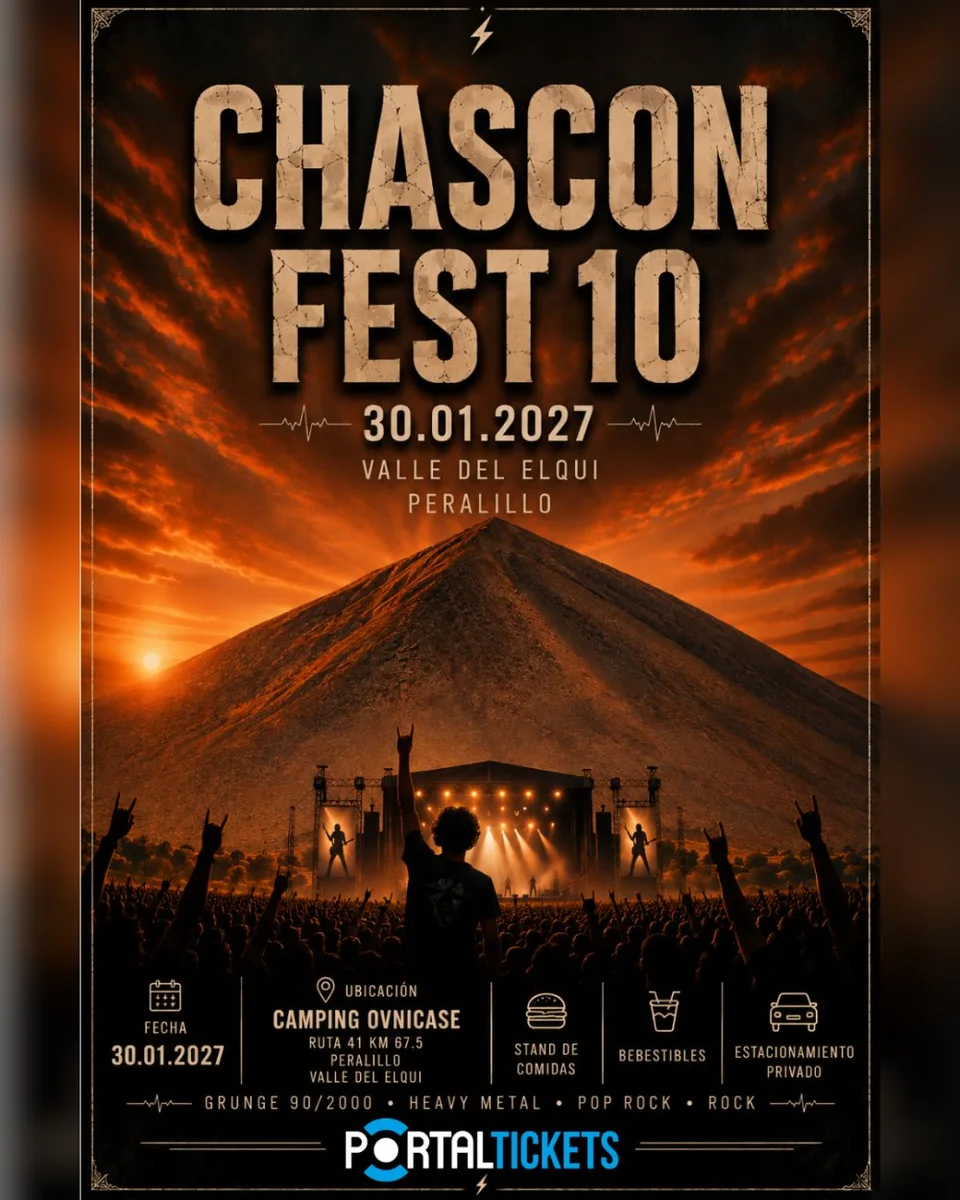 Afiche de Chascon Fest 10 · Peralillo
