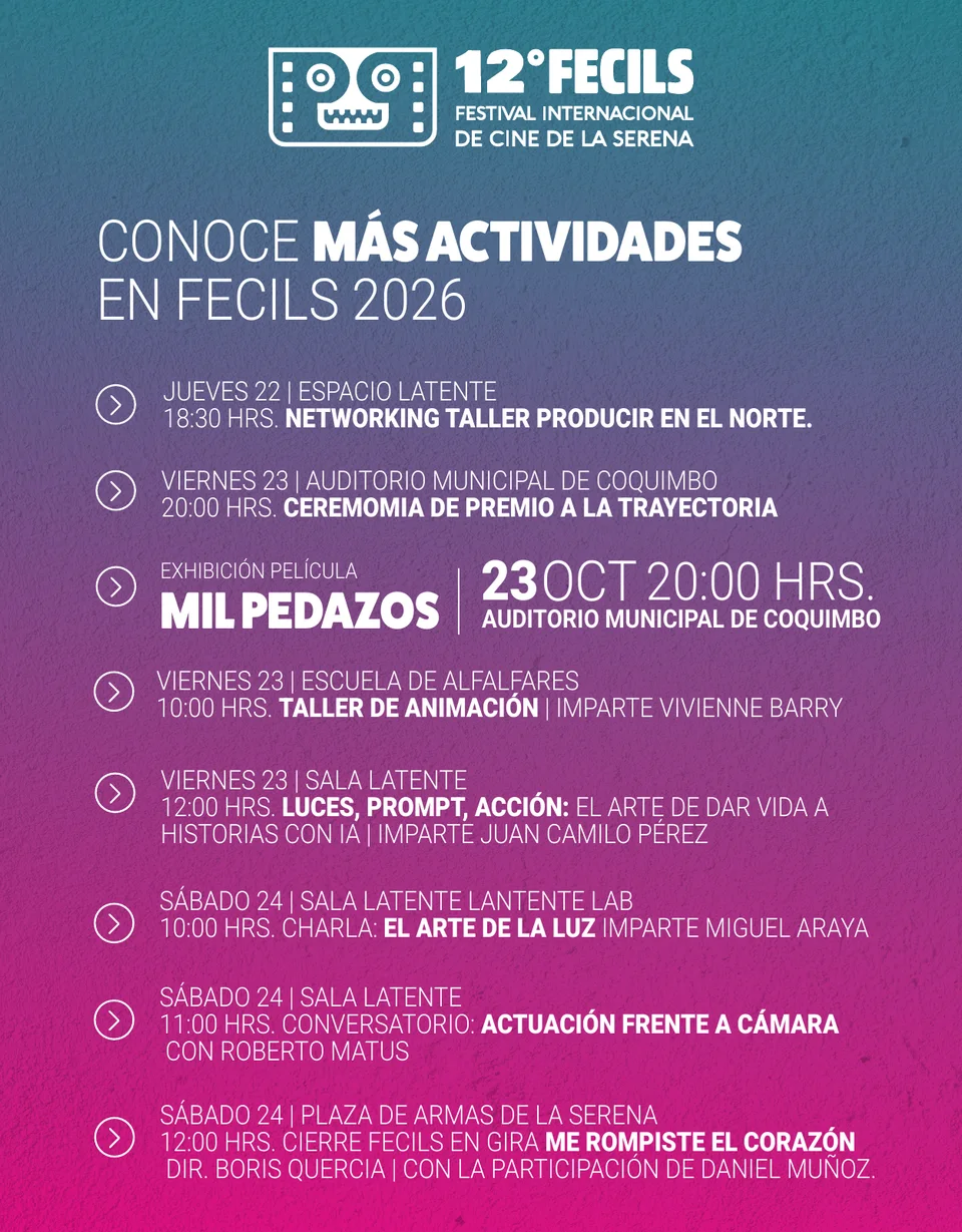 FECILS 2026 · página 12 del programa oficial