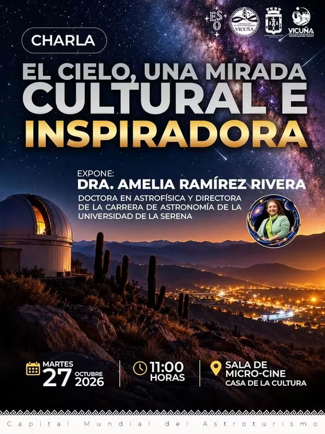 Afiche: El cielo · una mirada cultural e inspiradora