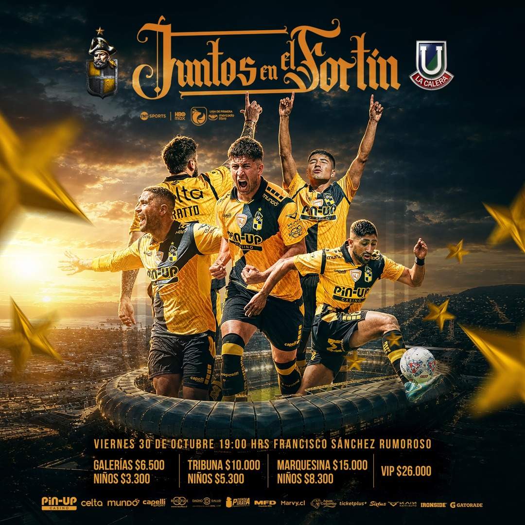 Afiche de Coquimbo Unido vs. Unión La Calera · Liga de Primera