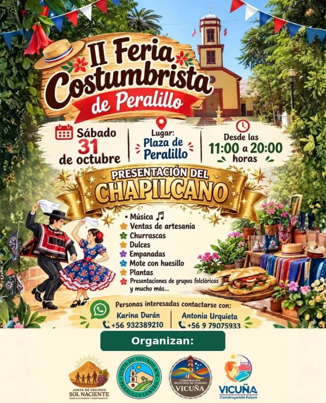Afiche: II Feria Costumbrista de Peralillo
