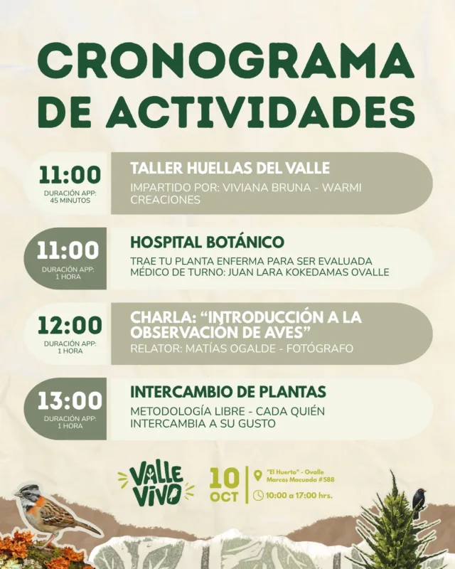 Cronograma de Valle Vivo · imagen 1