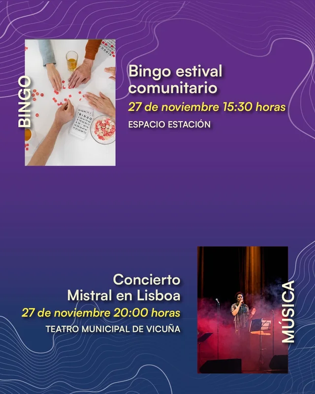 Afiche: Mistral en Lisboa