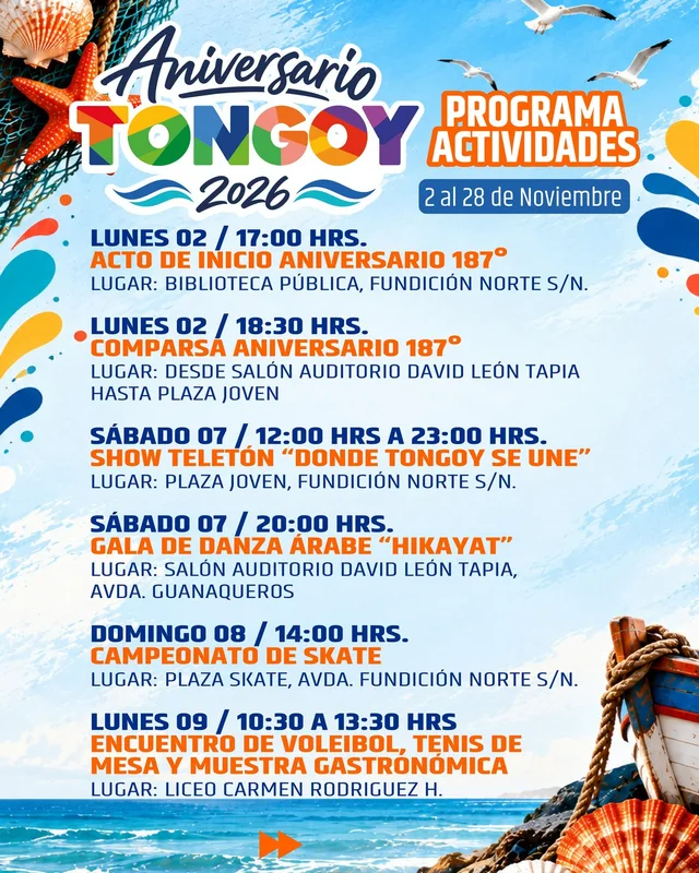 Afiche: Hikayat · gala de danza árabe en Tongoy