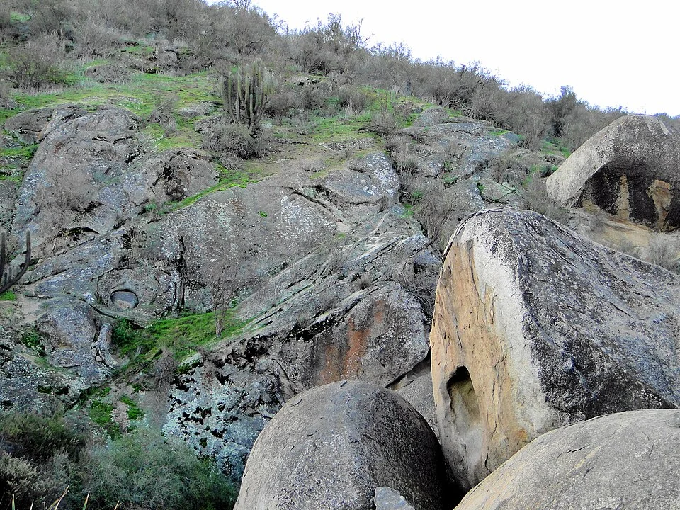 Petroglifos del Valle del Encanto, fotografía de archivo de 2010